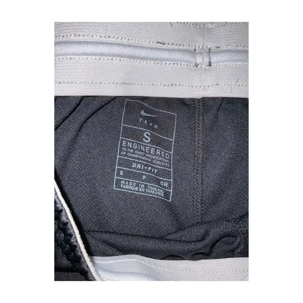 Nike Dri-FIT Black White Shorts Youth Size S